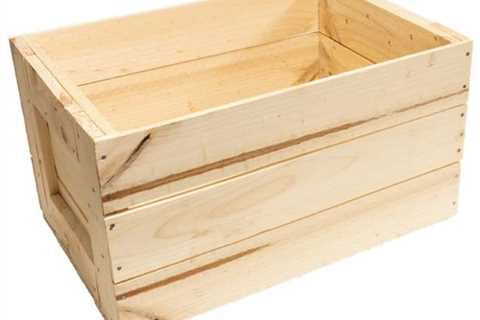 Clothes Custom Crates for Sale - High Quality Custom Wooden Crates for Clothes - Emery's Wood..