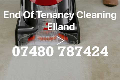 End Of Lease Cleaners Elland Post And Pre Move Out Services Letting Agent Landlord & Tenant