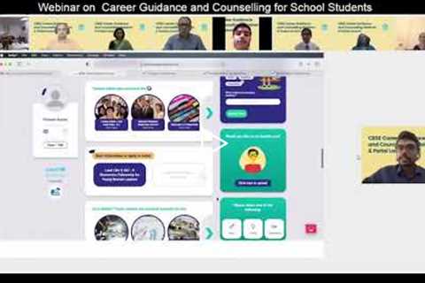 CBSE Career Guidance and Counselling Webinar for school students