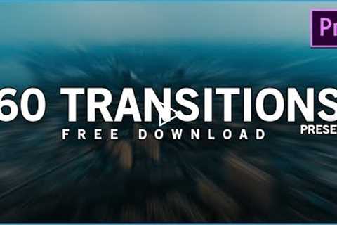 60 Smooth Transitions Preset Pack for Adobe Premiere Pro