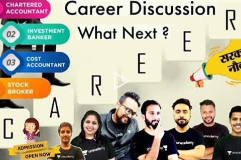 🔴 Career Counselling Session | What To Choose | Scope After Completing 12th | Avengers Team