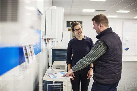 Opening of a new heat pump center in Newport