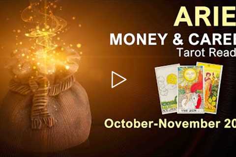 ARIES MONEY & CAREER TAROT READING SOMEONE MAKES YOU AN OFFER ARIES October to November 2022