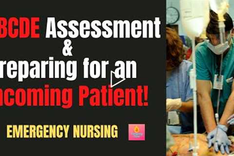 Emergency Nursing Tips for New grad ER Nurses: ABC's and how to prepare for an incoming patient!