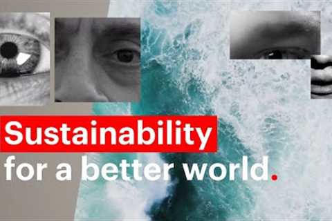 Business trends 2022: Sustainability for a better world