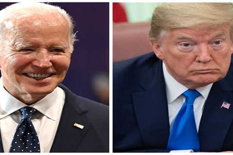 Biden''s aides describe Trump as a defeated and vulnerable figure who could help the president..