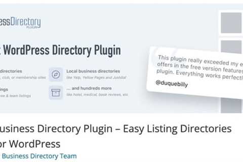 The Best WordPress Directory Plugins