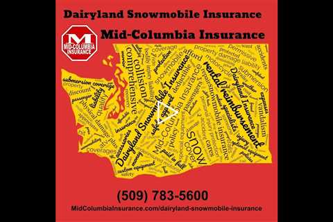 Dairyland Snowmobile Insurance #WordCloud