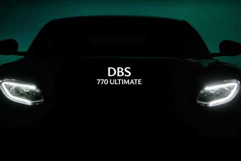 Aston Martin DBS 770 Ultimate Teased As A Limited Production Swan Song