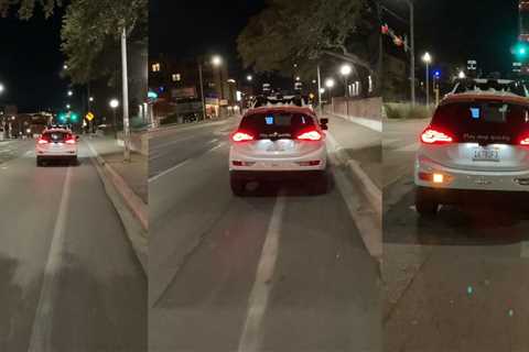 Cruise Autonomous Vehicle Caught Cruising Into Bike Lane