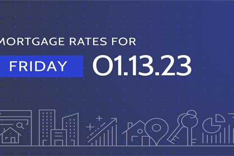 Today's Mortgage Rates & Trends - January 13, 2022: Rates drop again