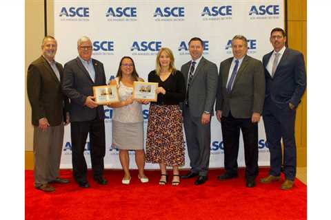 Aqueous Vets recognized by ASCE Los Angeles