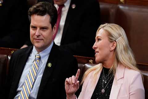 Marjorie Taylor Greene swipes at Matt Gaetz over Kevin McCarthy speaker vote and declares herself..