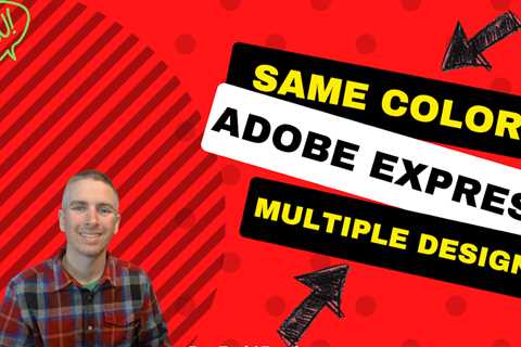 A Quick Tip for Using the Same Color in Multiple Adobe Express Projects