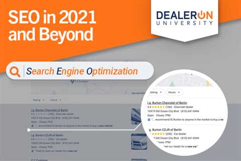 SEO in 2021 and Beyond