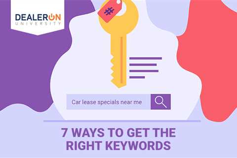 7 Ways To Get The Right Keywords