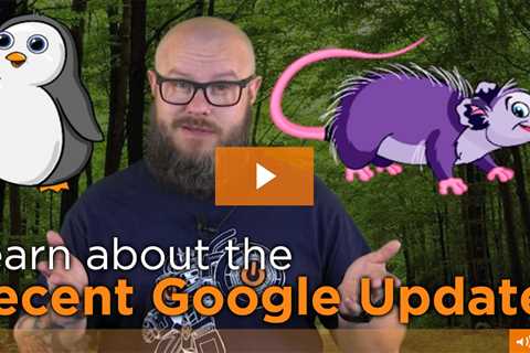 Details about the recent Possum and Penguin updates from Google