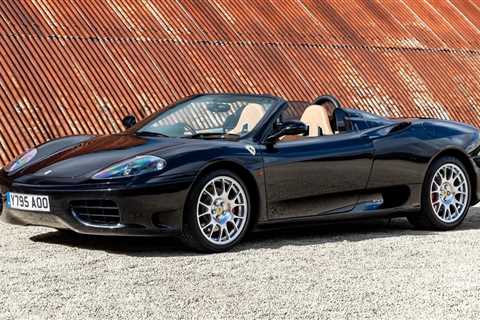 Spend It Like Beckham: Soccer Star’s Ferrari 360 Spider Offered For $135K