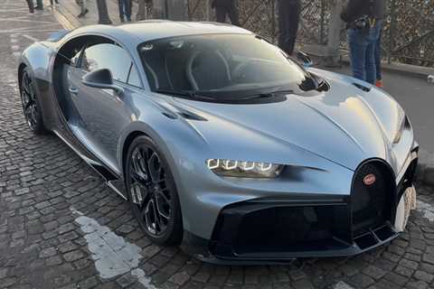 One-Off Bugatti Chiron Profileé Tours The Streets Of Paris