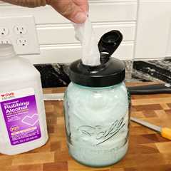 How To Make Disinfectant Wipes