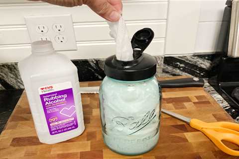 How To Make Disinfectant Wipes