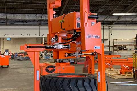 LiftWise Intros HTH-1400 Hanging Tire Handler