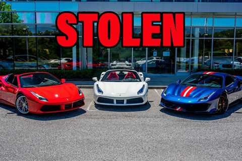 Four Ferraris Stolen From A Service Center In New York