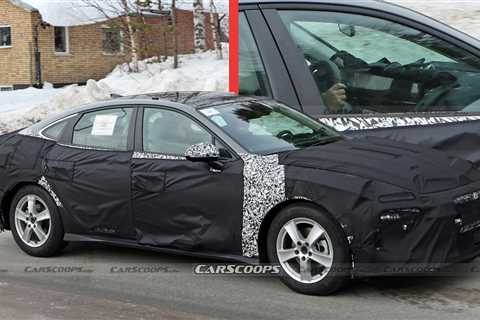 2024 Hyundai Sonata Spied With AWD And New Widescreen Display