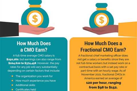 Fractional Chief Marketing Officer (CMO) | Chief marketing officer, Cmo, Business infographic