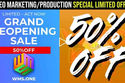 Increase Your Local Business: 50% Off Video Marketing Sale!