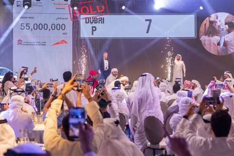 The world's most expensive license plate just sold for $15 million in Dubai