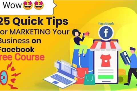 Tips For Marketing Your Business On Facebook video04 | 100% free Course And Guide in Millionaires