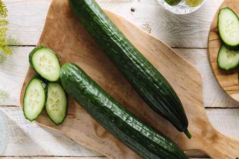 What is the nutritional value of a cucumber?