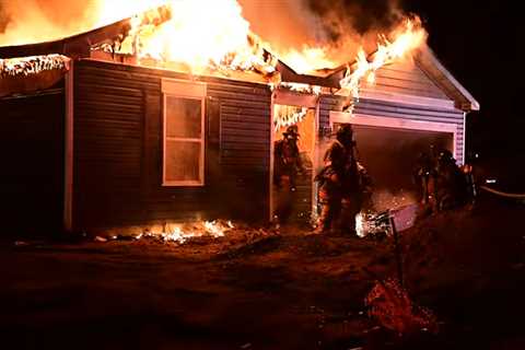 Video from Maryland house fire