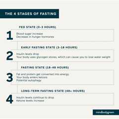 The 4 Stages Of Fasting & Their Benefits: An Hour-By-Hour Breakdown