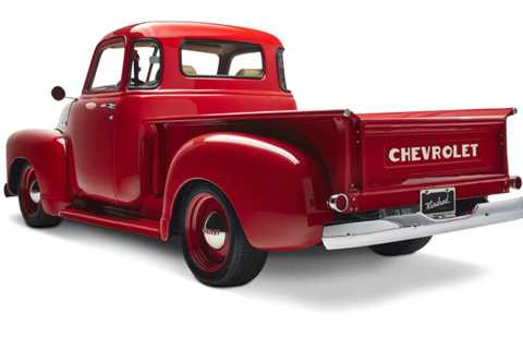 A classic 1947 Chevrolet truck is transformed into an EV