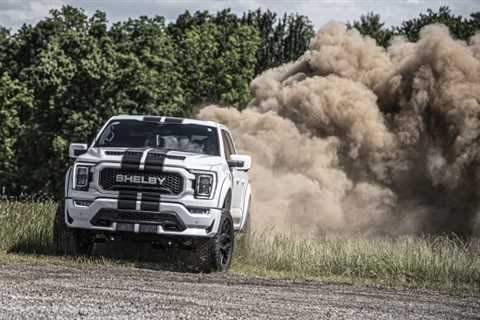 Shelby's 800-hp Ford F-150 celebrates Carroll Shelby's 100th birthday