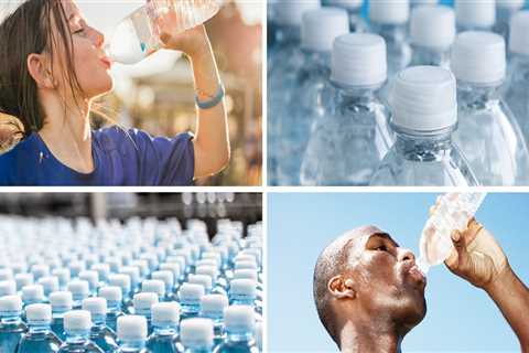 What is the Average Chlorine Content of Bottled Water in Central Minnesota?