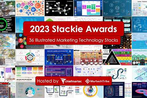 36 illustrated and insightful martech stacks from the 2023 Stackie Awards