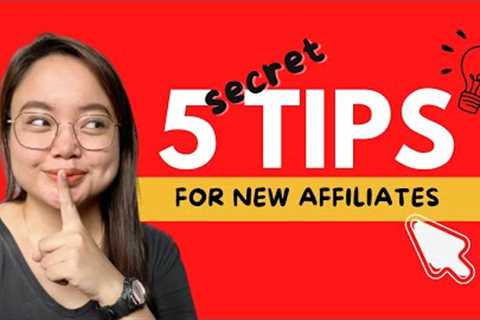 5 TIPS FOR NEW AFFILIATES | Affiliate Marketing Philippines #affiliatemarketing #philippines