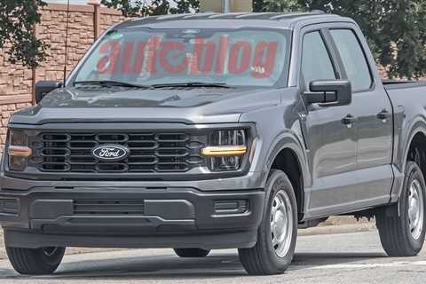 Ford F-150 XL spy photos show off updated fascia for base truck