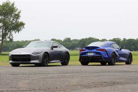 2023 Nissan Z vs. 2023 Toyota GR Supra Comparison Test Review