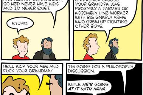 Saturday Morning Breakfast Cereal - Grandfather Paradox