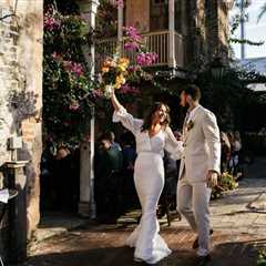 Quintessential Colorful New Orleans Wedding At Race and Religious