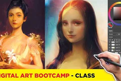 Digital Art Bootcamp - Master Study Illustration Class (FREE TUTORIAL!)