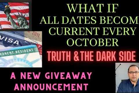 What If - All dates become current in October Visa Bulletin - The Good, Bad, Ugly - NEW GIVEAWAY