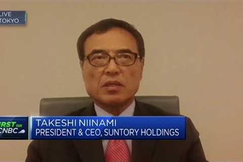 We are offering more less-alcohol and non-alcohol drinks given consumer trends: Suntory CEO