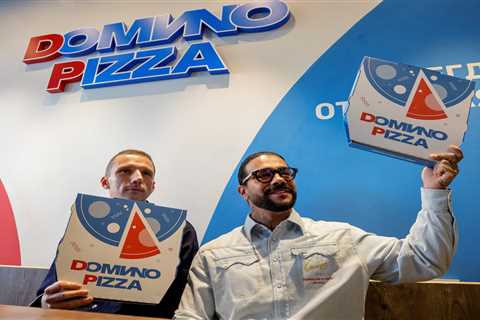 A pro-Putin rapper has taken over the assets of Domino's Pizza in Russia, after previously buying..