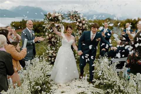 You’d Have No Idea This Floral Chilly Root Peony Farm Wedding Took Place in Alaska