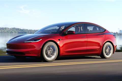 Tesla Model 3 refresh revealed with improved range, new features